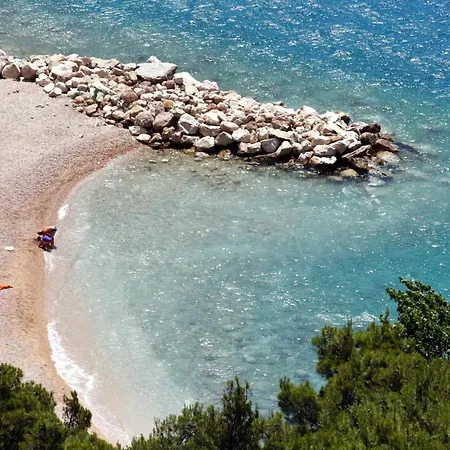 With A Parking Space Brela, Makarska - 18417 Apartment Brela